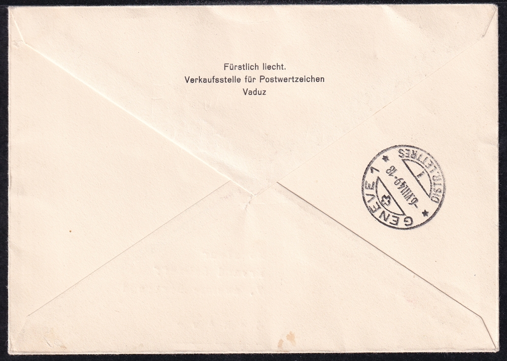 Liechtenstein, Freimarken, FDC, Nr.Bl.5 – Bild 2