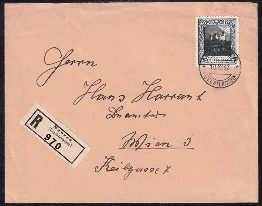 Liechtenstein, Freimarken, Nr.103