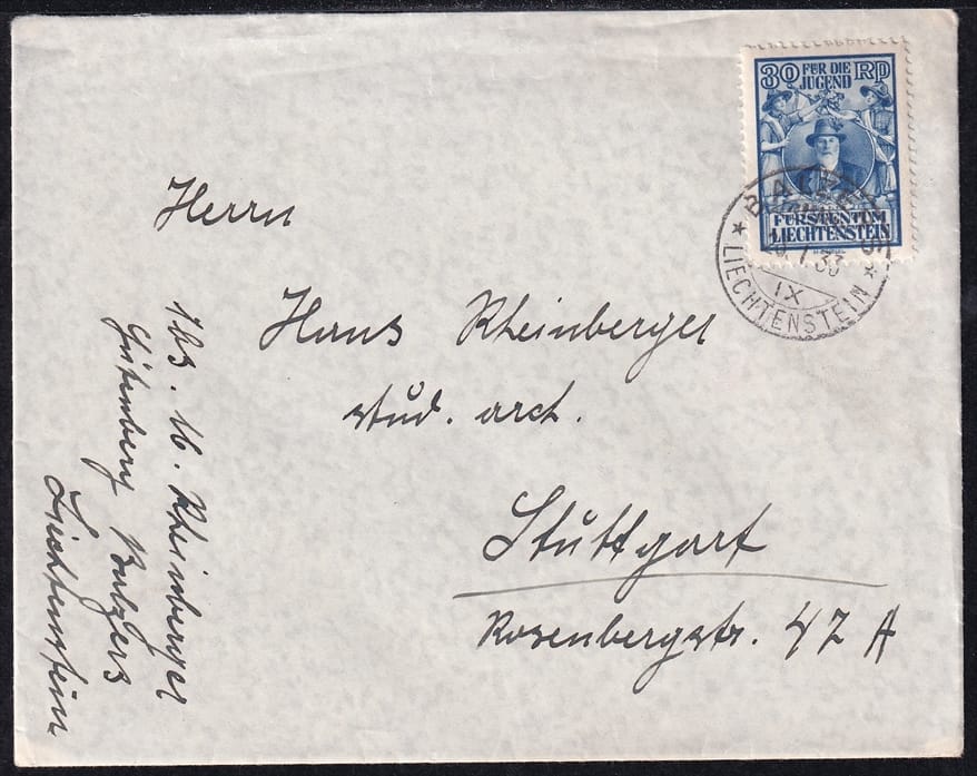 Liechtenstein, Freimarken, Nr.118