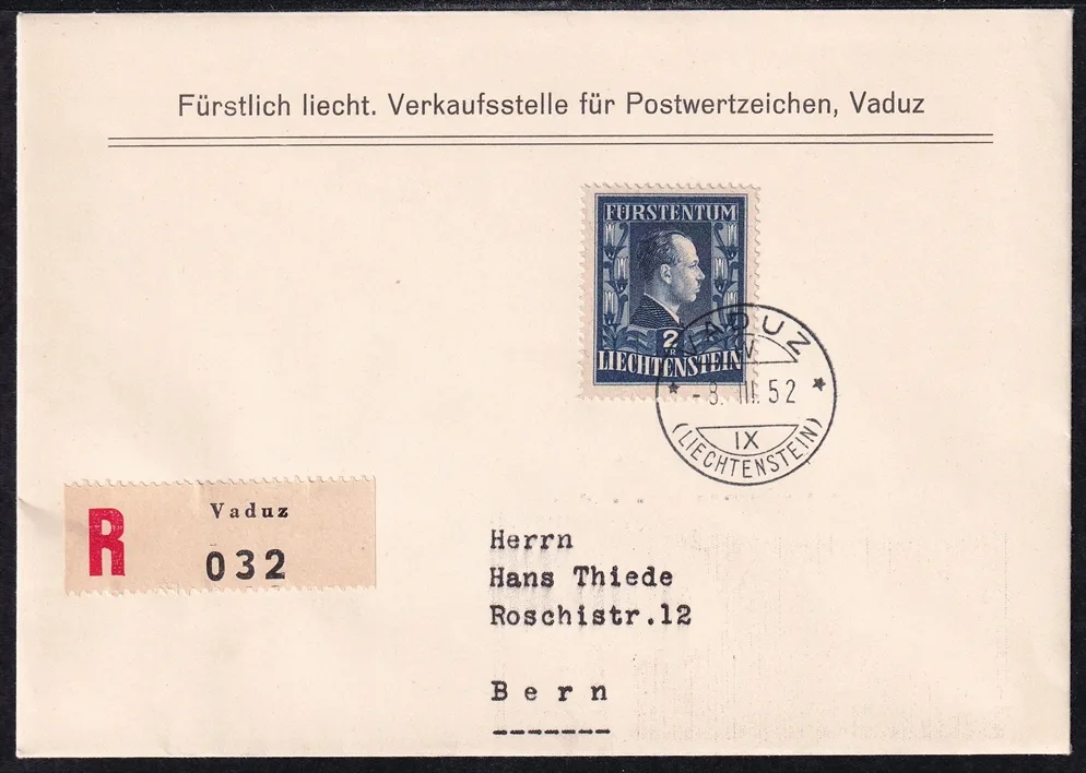 Liechtenstein, Freimarken, Nr.305A