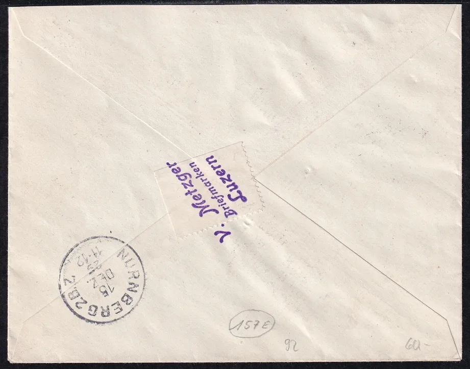 Liechtenstein, Freimarken, Nr.54-56+ – Bild 2