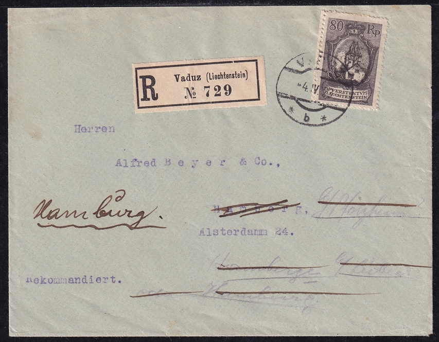 Liechtenstein, Freimarken, Nr.59