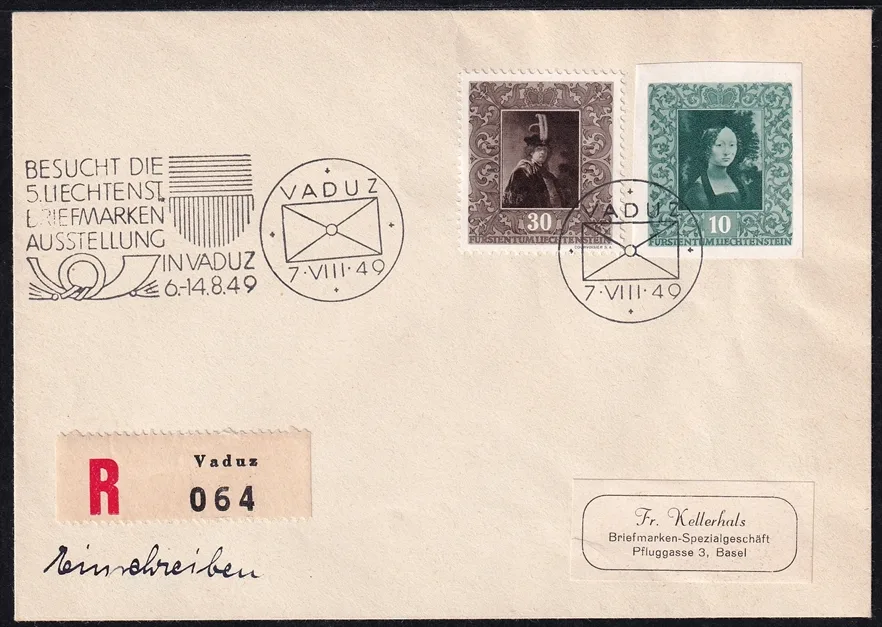 Liechtenstein, Freimarken, Nr.278/270