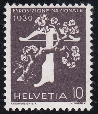 Schweiz, Rollenmarken, Landi, Nr.237yRM