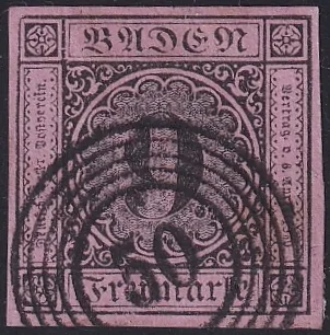 Deutschland, Altdeutschland, Baden, Nr.4b
