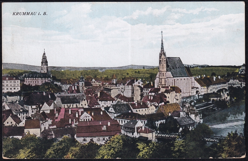 Deutschland, Ansichtskarten, Gruss aus KRUMMAU