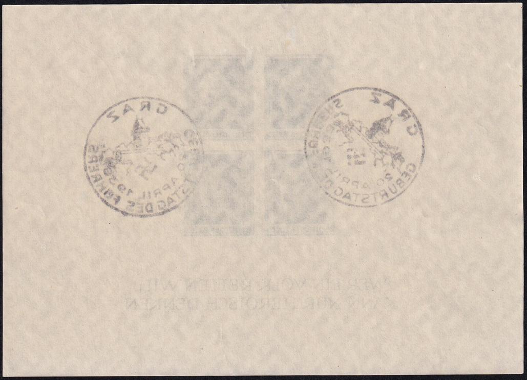 Deutschland, Deutsches Reich, Block 8 – Bild 2