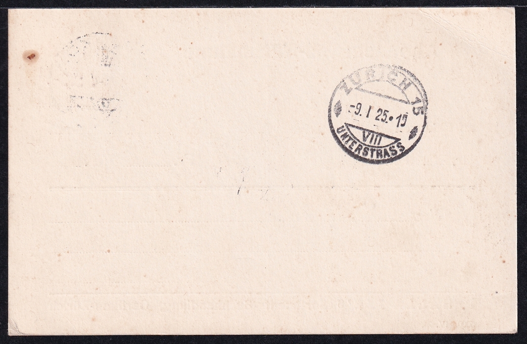 Schweiz, Freimarken, Nr.174, Nachnahme, OERLIKON – Bild 2