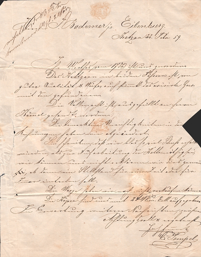 Österreich Zeitungsmarken 1858 1.05 Kreuzer missbräuchlich als 9 Kreuzer Freimarke verwendet - RRR ausserordentlich seltenes Prachtstück - für eine grosse Österreich Sammlung – Bild 3