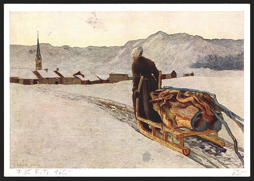 Schweiz, Flugpost, Sonderflüge, 1941, Pro Aero, Buochs-Payerne, SF41.1b – Bild 2