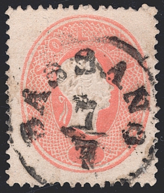 Österreich 1861/62 - 5 Soldi ANK Nr. LV 12 gestempelt BASSANO