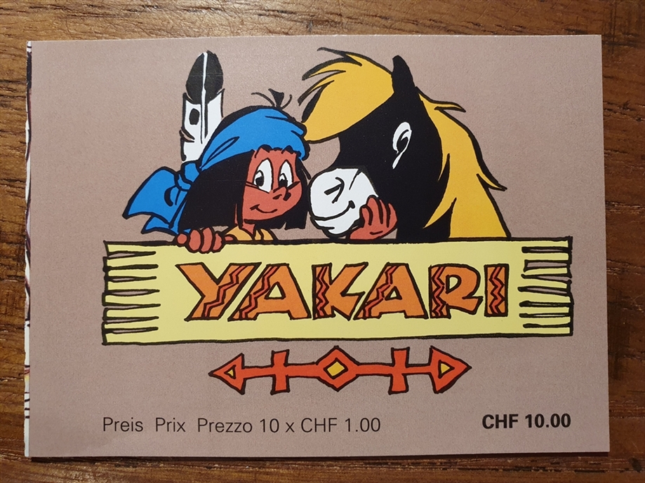 Schweiz Markenheftchen 2012 mit 10 x 1.00er