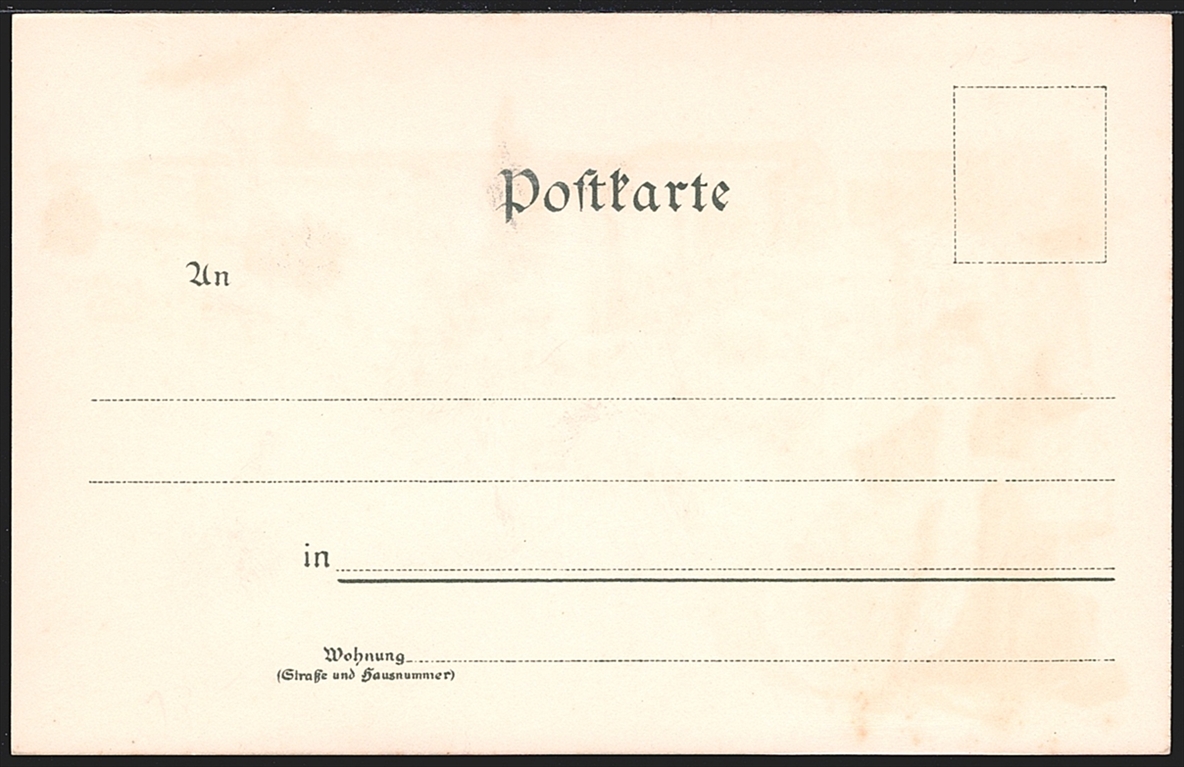 Deutschland, Lithographien, Gruss aus MÜNCHEN, 2 Bilder, um 1900, nicht gelaufen – Bild 2