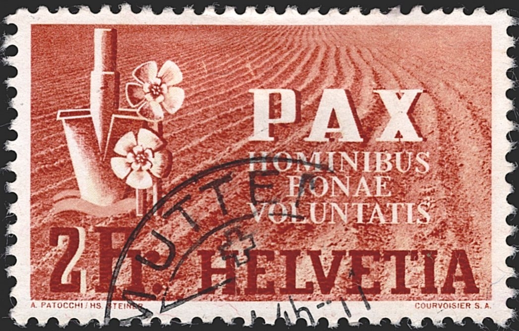 Schweiz, Freimarken, PAX, Nr.271, gestempelt MUTTENZ