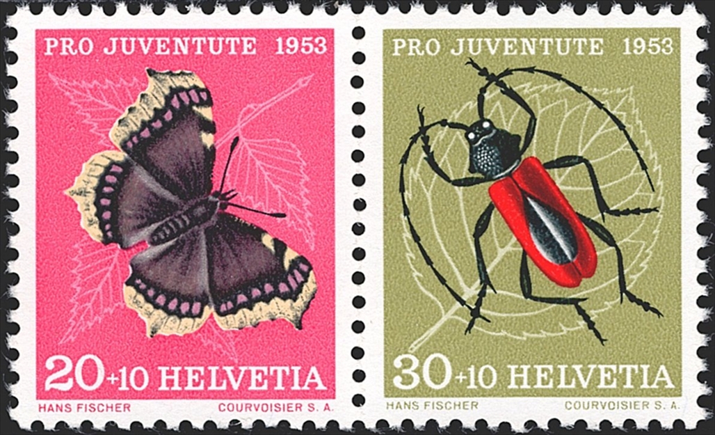 Schweiz, Zusammendrucke, Pro Juventute, Nr.Z39