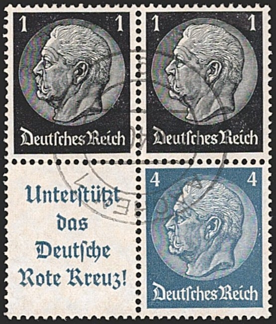 Deutschland, Deutsches Reich, Hindenburg, S 213, gestempelt