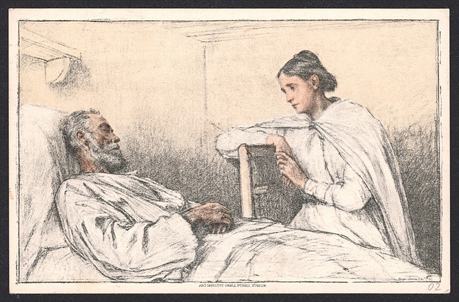 Schweiz, Bundesfeierkarten, 1927, Krankenschwester, Nr.46, gestempelt 1.VIII BOTTIGHOFEN, mit Zusatzfrankatur nach Paris – Bild 2