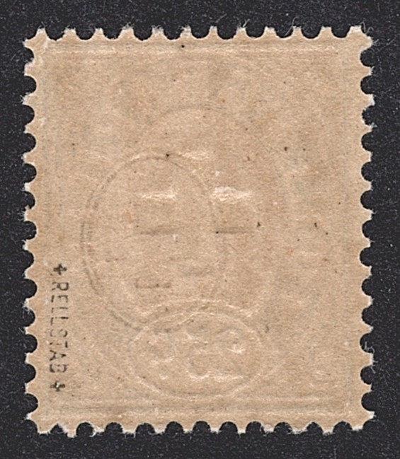 Schweiz, Telegraphenmarken, Nr.1, 25Rp., signiert Rellstab – Bild 2