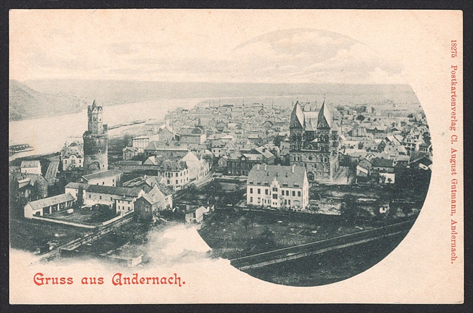 Ansichtskarten Deutschland, Gruss aus ANDERNACH, um 1900