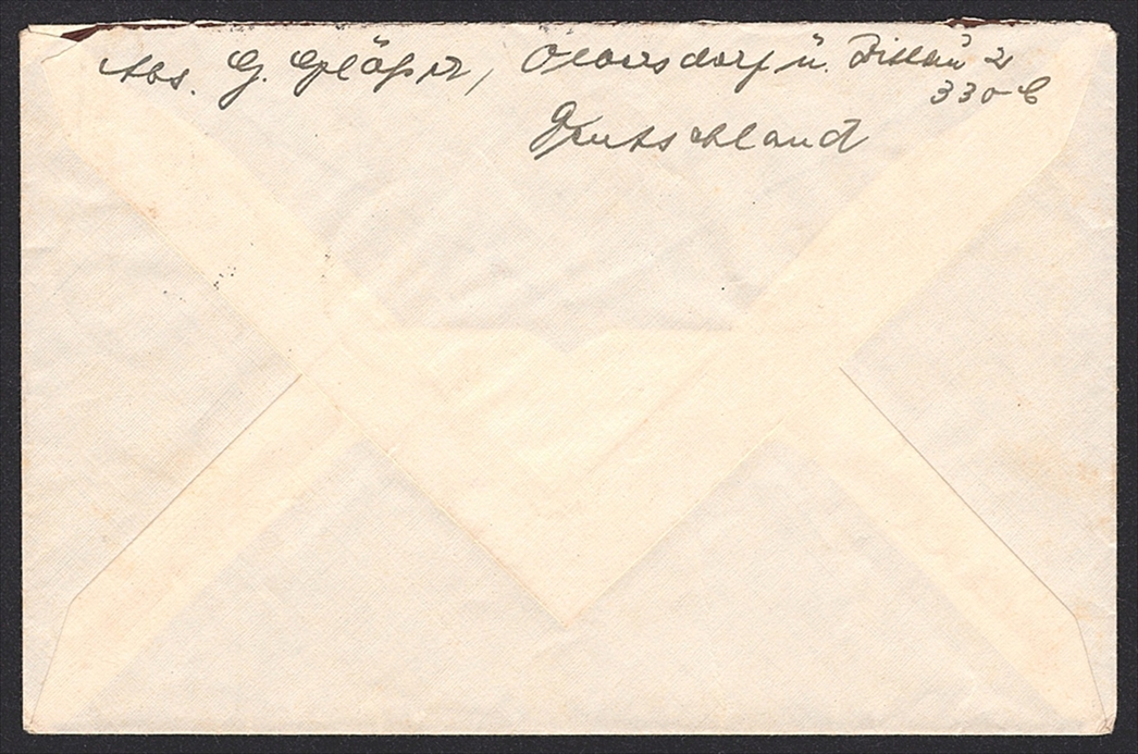 Deutschland, Deutsches Reich, Luftschutz, 1937, Nr.643-645, komplette Serie auf FDC nach VILLACH, ZITTAU – Bild 2