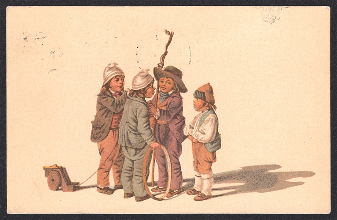 Schweiz, Pro Juventute, Nr.5 auf Pro Juventute-Karte Nr.55, LUZERN – Bild 2