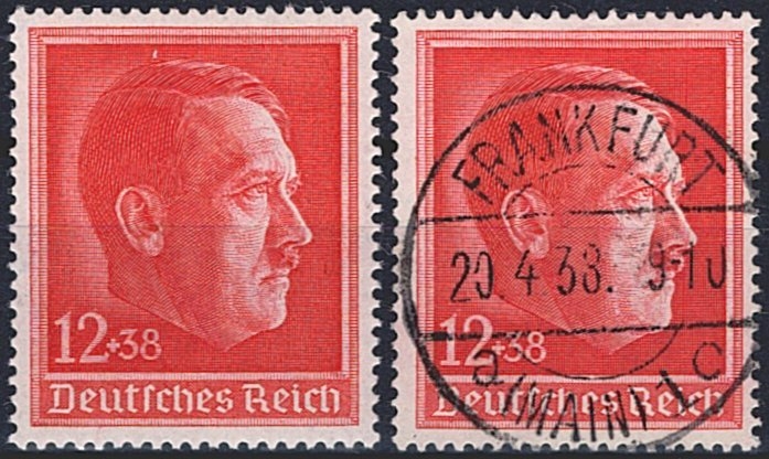 Deutschland, Deutsches Reich, Sondermarke, Nr.664, **/Vollstempel FRANKFURT