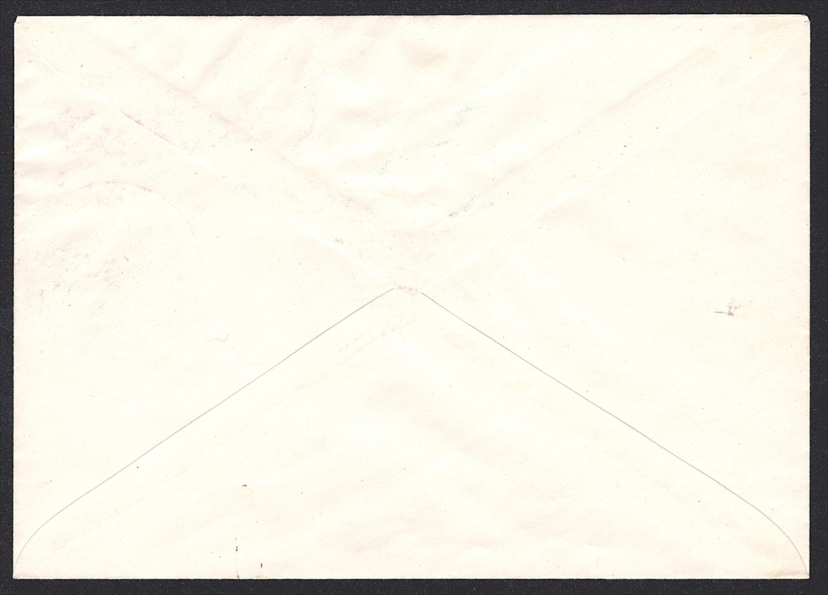 Deutschland, Berlin 1952/3 Nr. 92, 96, 99 "Männer aus der Geschichte Berlins" auf Brief - FDC – Bild 2