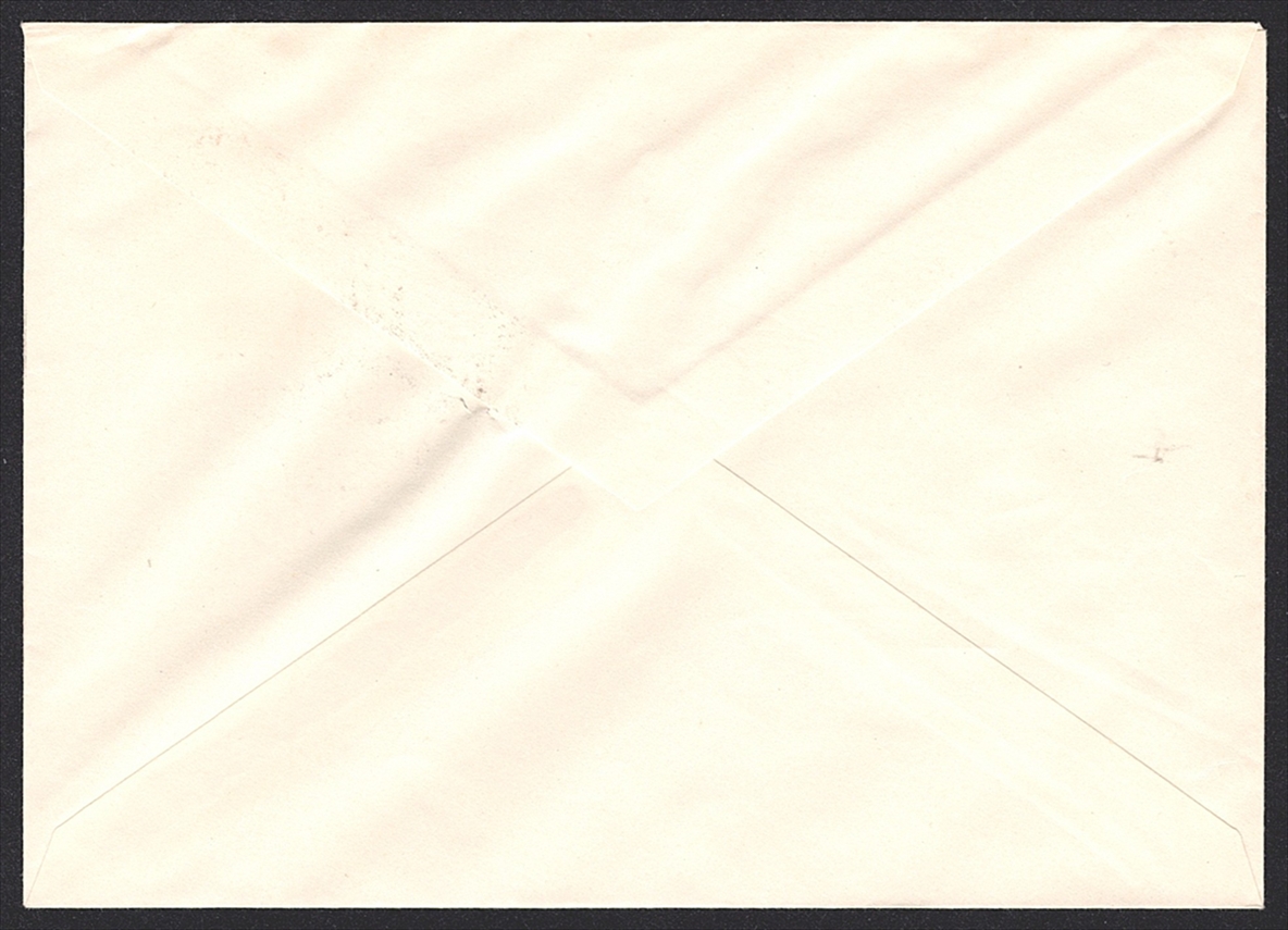 Deutschland, Berlin 1953 Nr. 102 "Klöppel in der Mitte" auf Brief - FDC – Bild 2