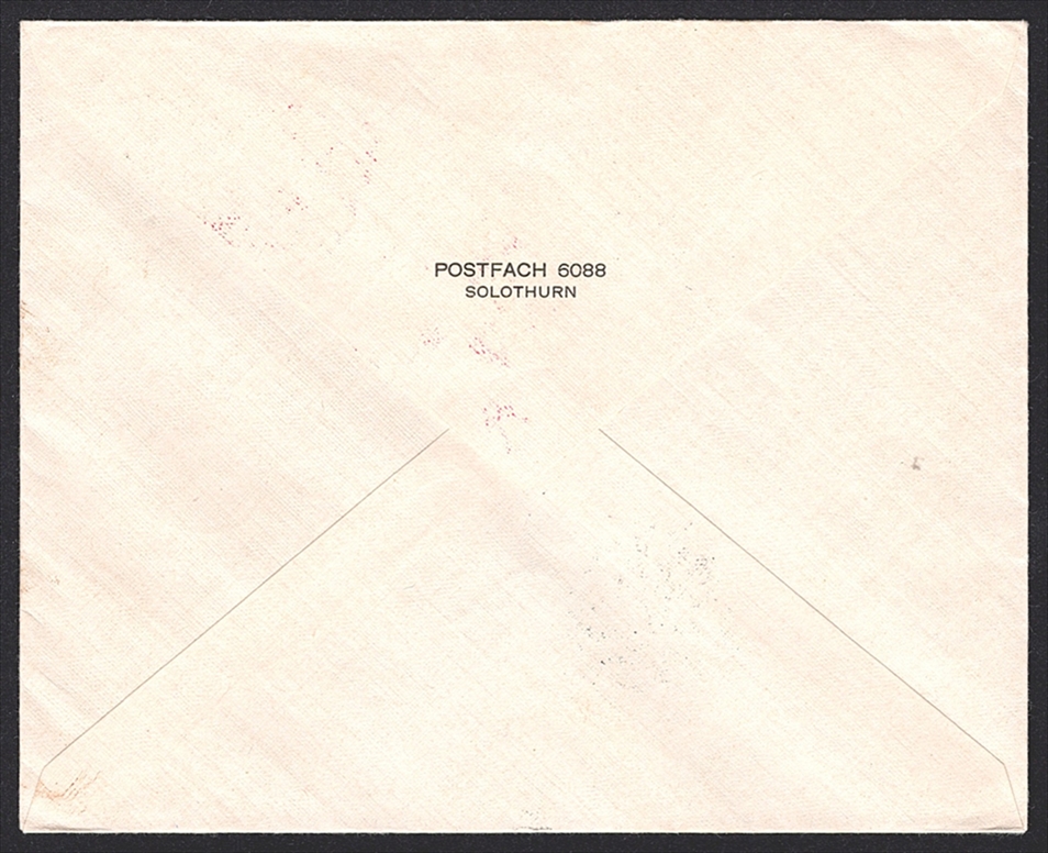 Liechtenstein, Zeppelin, 1931, Fahrt von Vaduz nach Lausanne, gewöhnlicher Brief – Bild 2