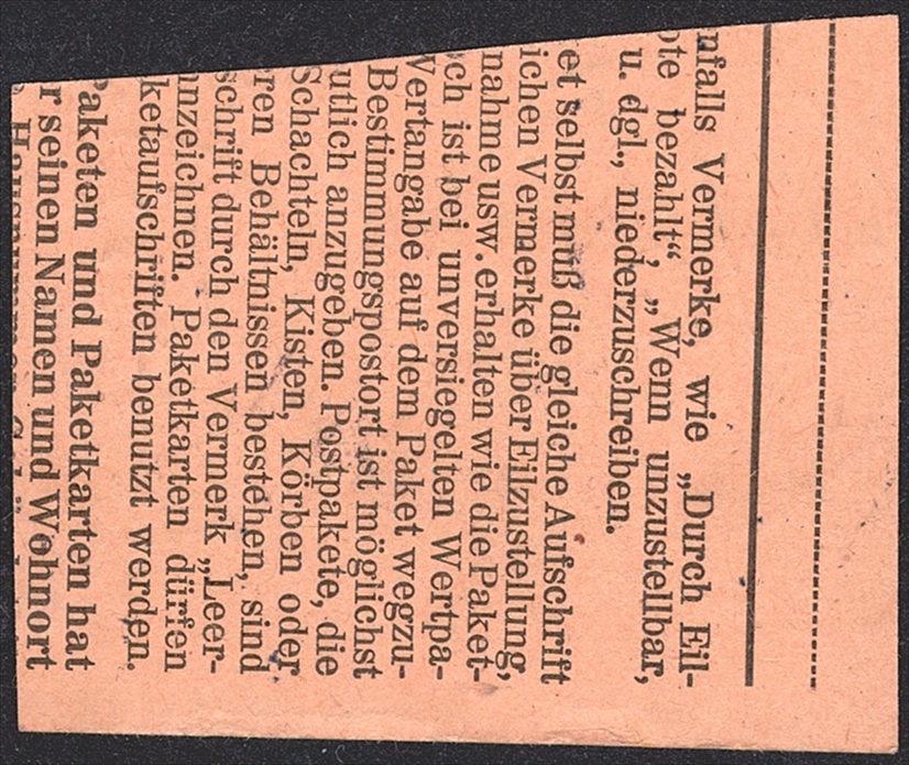 Deutschland, BRD, Nr.133, Posthorn, 40Pfg., waagrechtes Paar aus Bogen, auf Ausschnitt, gestempelt VAREL – Bild 2