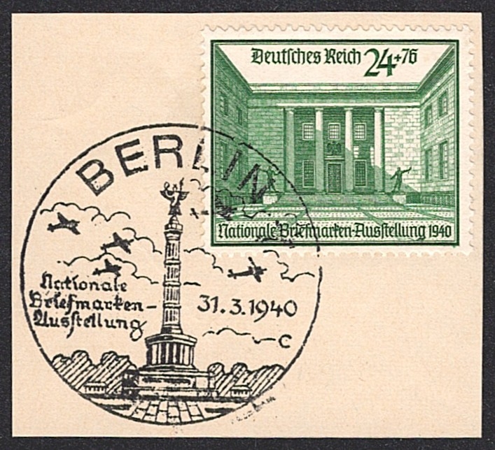 Deutschland, Deutsches Reich, Nr.743, Briefmarkenausstellung, Sonderstempel BERLIN