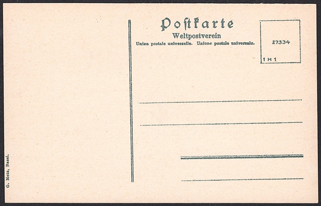 Ansichtskartenn Schweiz, ST.GALLEN,Stadtbibliothek, um 1905 – Bild 2