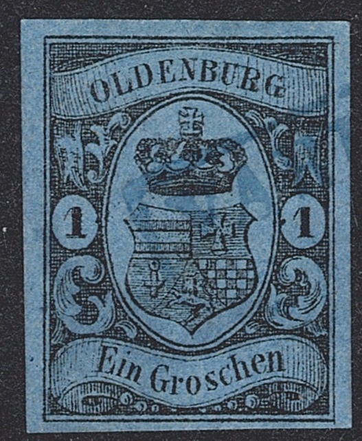 Deutschland, Altdeutschland, Oldenburg, Nr.6, 1Gr., VAREL