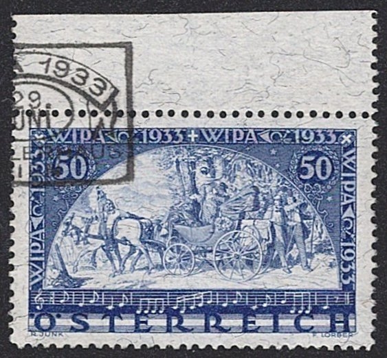 Österreich, Nr.556A, WIPA Wien, Faserpapier, Sonderstempel