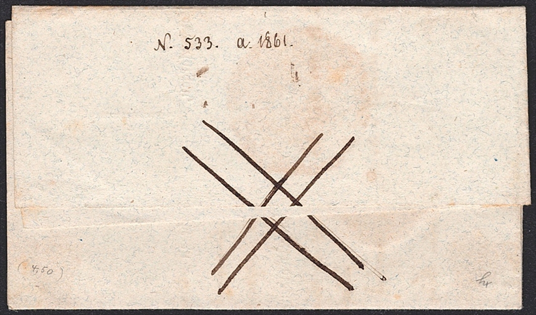 Schweiz, Abstempelungen, Kanton Aargau, DAETWIL/BADEN, Balkenstempel Gr.40/Fingerhut Gr.104, amtlicher Faltbrief nach Würenlingen – Bild 2