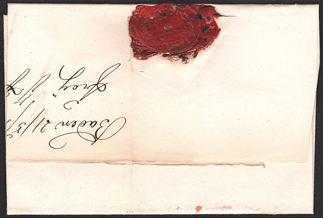 Schweiz, Abstempelungen, Kanton Aargau, EHRENDINGEN rot, Wi.2121, P.P., Wi.2067, Faltbrief nach Aarau – Bild 2