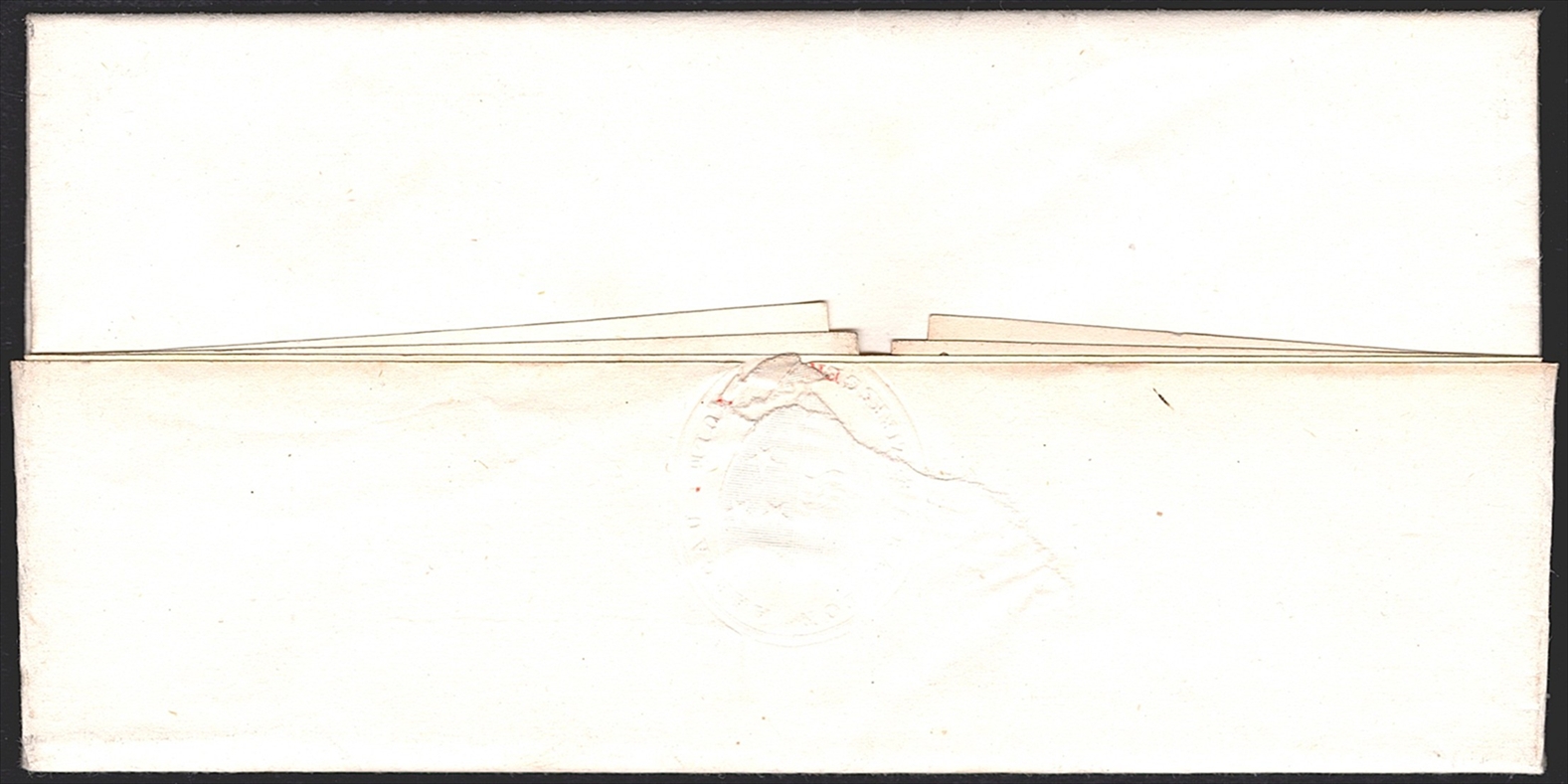 Schweiz, Abstempelungen, Kanton Aargau, KULM. rot, Wi.2189, amtlicher Faltbrief nach Schmidrued – Bild 2