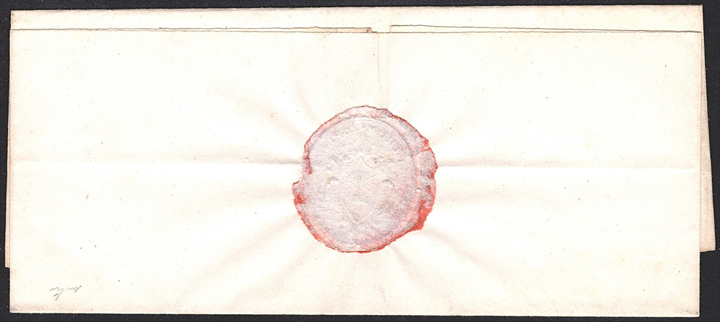 Schweiz, Abstempelungen, Kanton Aargau, MÖHLIN, Wi.2239, amtlicher Faltumschlag nach Rheinfelden – Bild 2