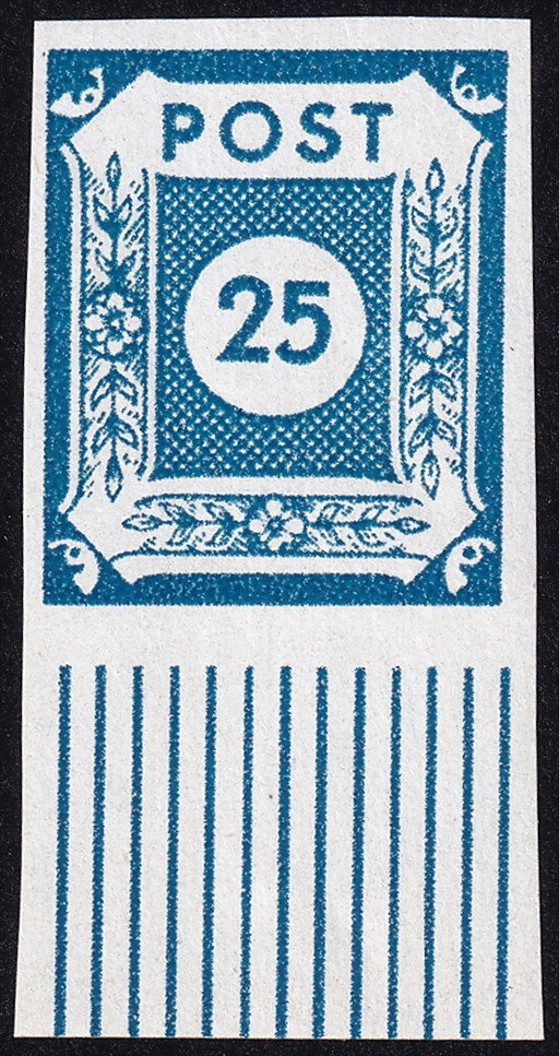 Deutschland 1945 Sowjetische Zone - Ost-Sachsen Mi. Nr. 49 A mit Bogenrand postfrisch **