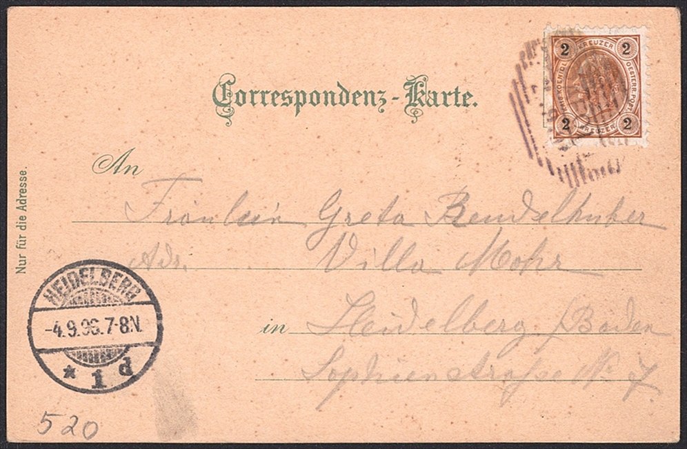 Lithographien, Österreich, Gruss aus TRAFOI , 4 Bilder, 1896 – Bild 2