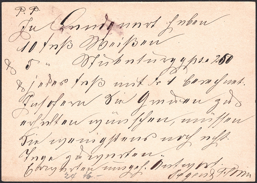 Schweiz, Abstempelungen, Kanton Graubünden, Zwergstempel KLOSTERS-PLATZ auf 5Rp.Postkarte – Bild 2