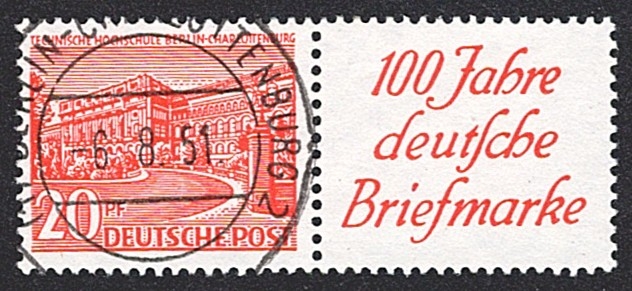 Deutschland, Berlin, Markenhefte, W 15, BERLIN-CHARLOTTENBURG