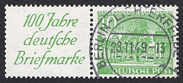 Deutschland, Berlin, Markenhefte, W 9, BERLIN-LICHTERFELDE