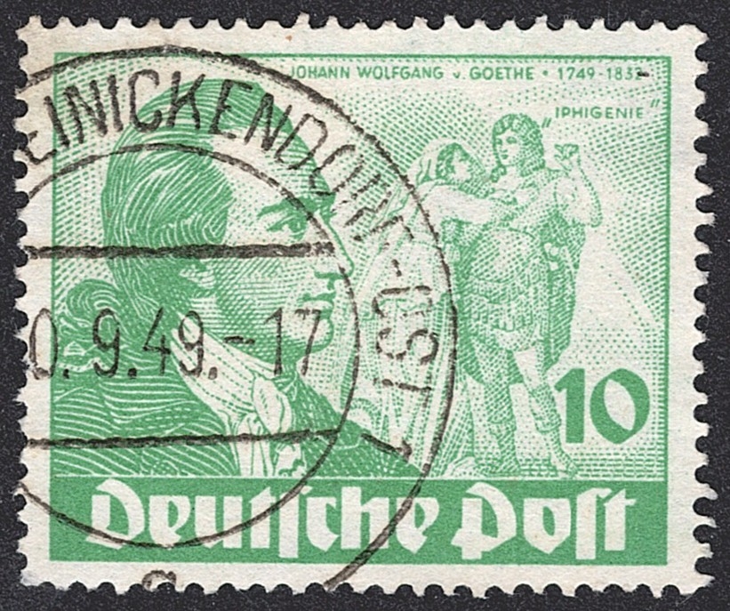 Deutschland, Berlin, Nr.61, 10Pfg.grün, REINICKENDORF