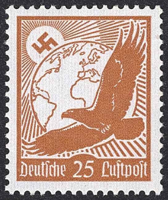 Deutschland, Deutsches Reich, 1934, Steinadler, 25Pfg.orangebraun, Nr.533x