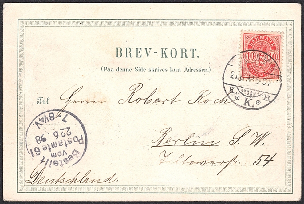 Lithographien, Dänemark, Hilsen Fra KÖBENHAVN, 4 Bilder, 1898 – Bild 2