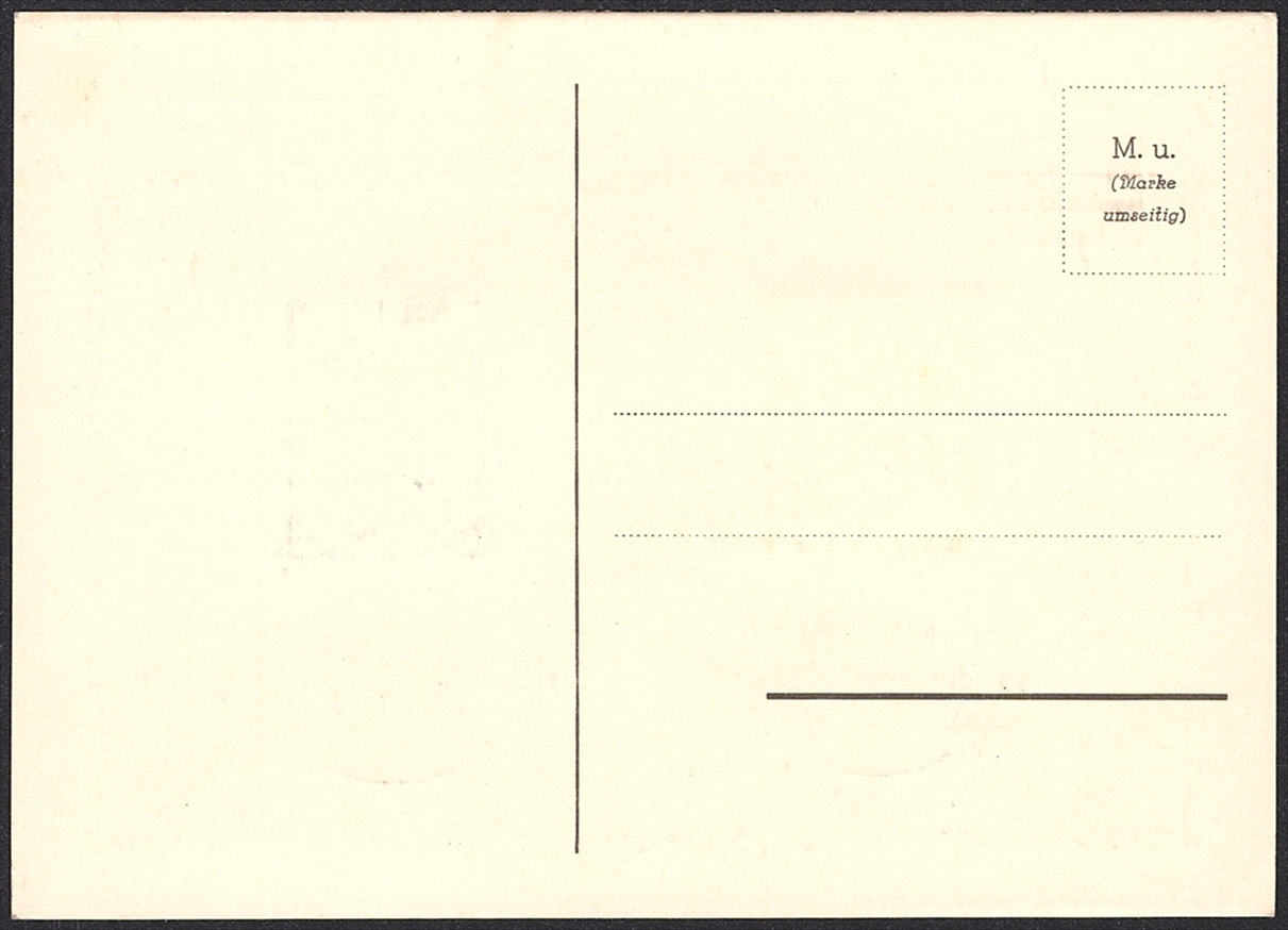 Deutschland, Berlin, 1950, Wiederaufbau der Philharmonie, Nr.72-73, Sonderstempel – Bild 2