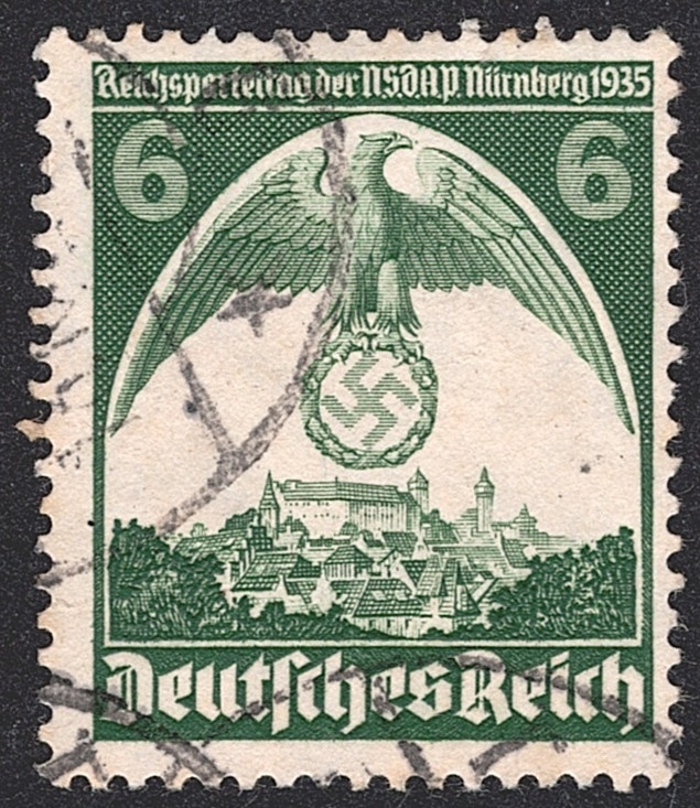 Deutschland, Deutsches Reich, Nr.586 Y, Bedarfsstempel, Befund Oechsner