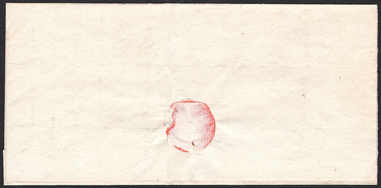 Schweiz, Abstempelungen, Kanton Bern, BRODHAUSE, amtlicher Faltbrief, 1838 – Bild 2