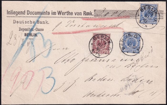 Deutschland, Deutsches Reich, Nr.50/48